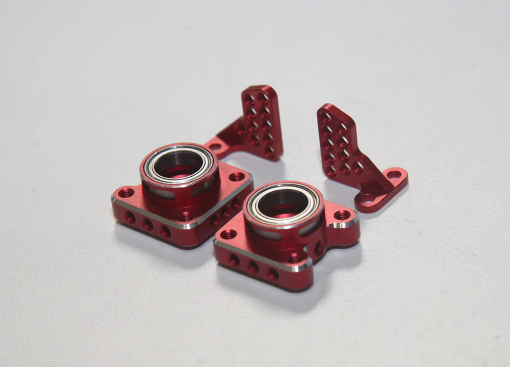 SHARK - Rear Upright Set - RED PURPLE BLACK [Rhino Racing] RR-1500R RR-1500P RR-1500B - Image 8