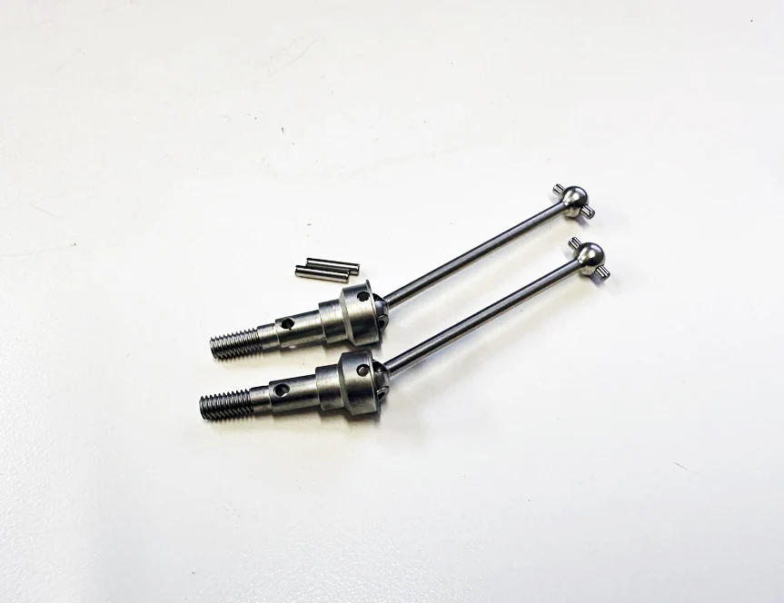SHARK - STAINLESS CVD Universal Axle Set (49mm) (YD2 Y2-010 COMPATIBLE) [RHINO RACING] RR-202