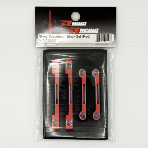 SHARK - Suspension Block Set - RED PURPLE BLACK [Rhino Racing] RR-1300R RR-1300P RR-1300B - Image 3