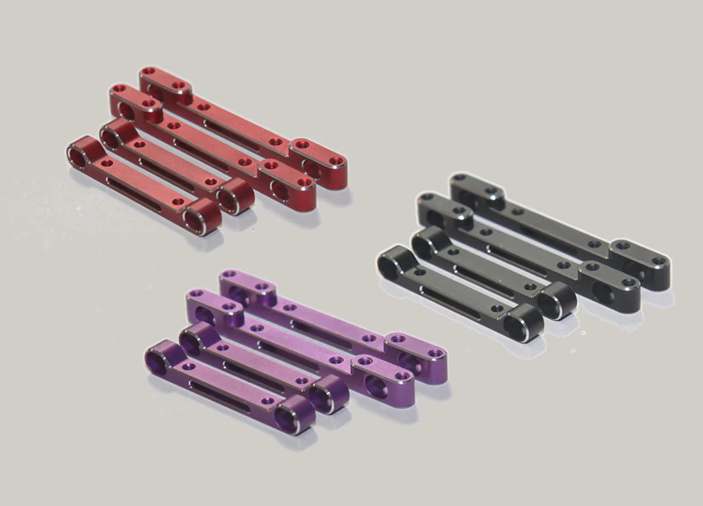 SHARK - Suspension Block Set - RED PURPLE BLACK [Rhino Racing] RR-1300R RR-1300P RR-1300B - Image 5