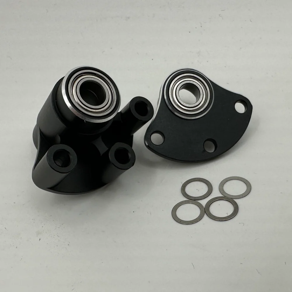 SHARK Transmission TOP SHAFT BEARING HOLDER v2 (RED BLACK PURPLE) [Rhino Racing]