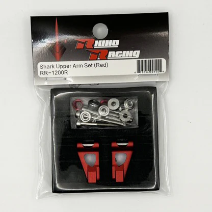 SHARK - Upper Aluminum Arm Set - BLUE RED PURPLE BLACK [Rhino Racing] RR-1200R RR-1200P RR-1200B