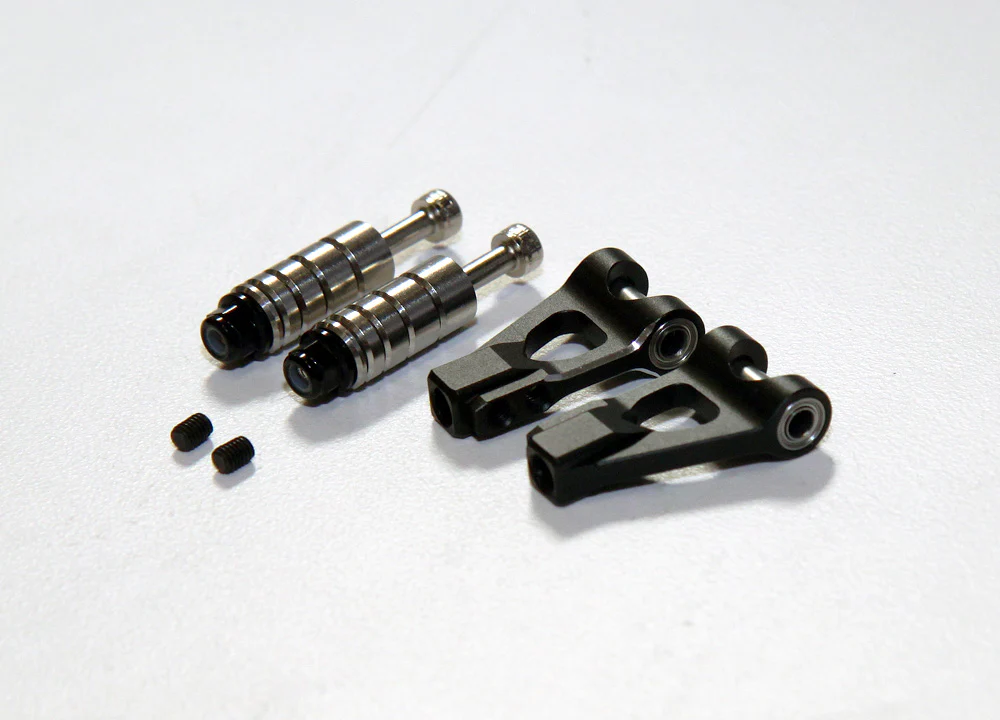 SHARK - Upper Aluminum Arm Set - BLUE RED PURPLE BLACK [Rhino Racing] RR-1200R RR-1200P RR-1200B - Image 6