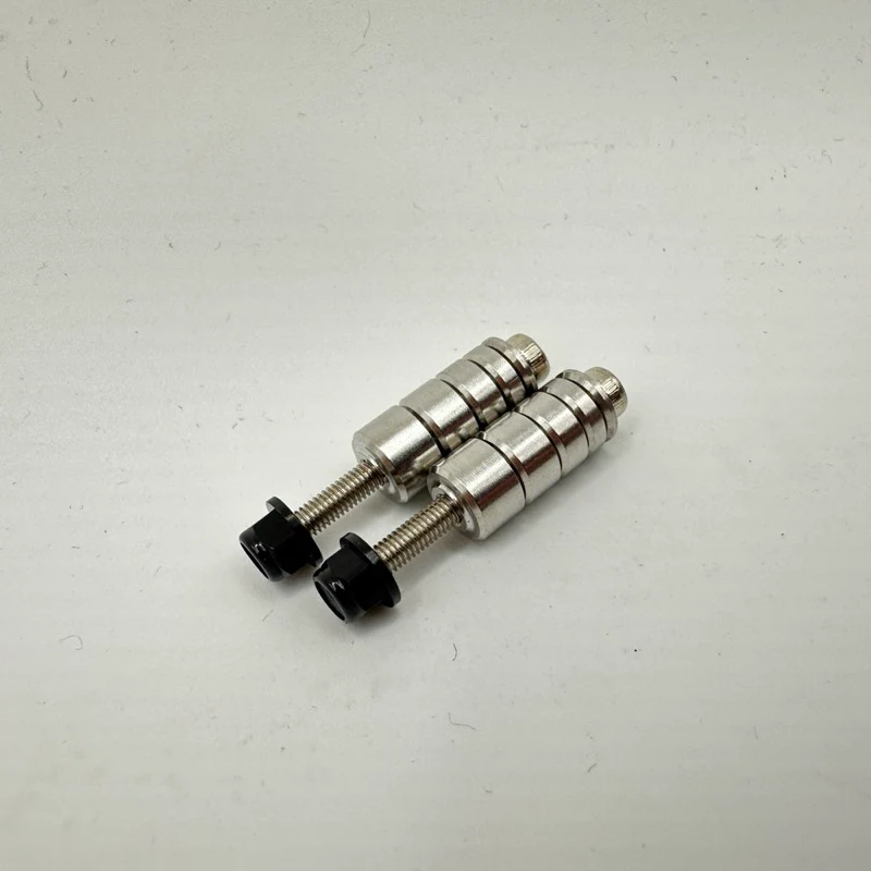 SHARK - UPPER ARM HARDENED LONG SCREW AND SPACER SET (PAIR) for RR-1200 [RHINO RACING] RR-1701