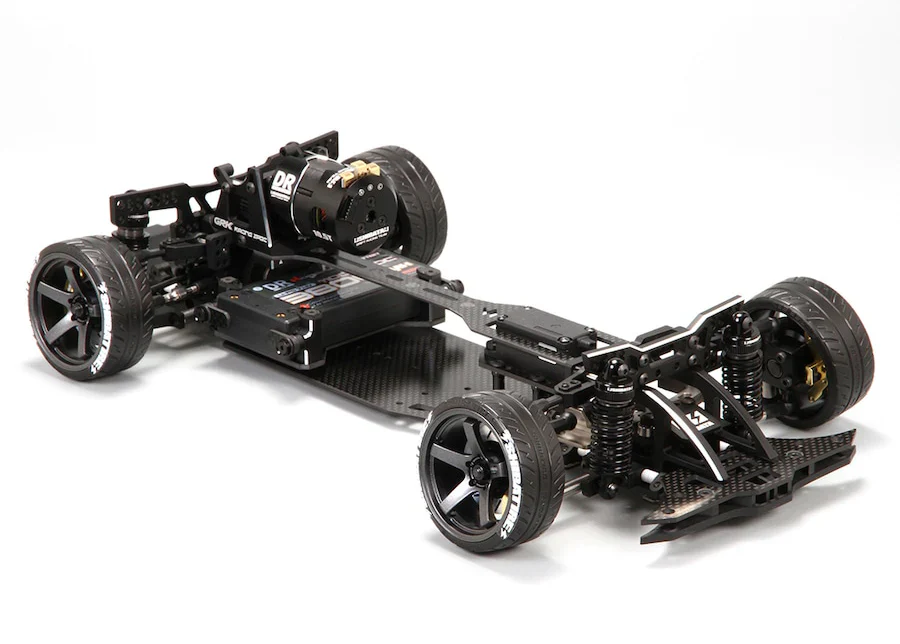 SHIBATA GRK5-R Conversion Set for GRK5 1-10 Drift Chassis Kit RED PURPLE BLACK[R31 House] - Image 4
