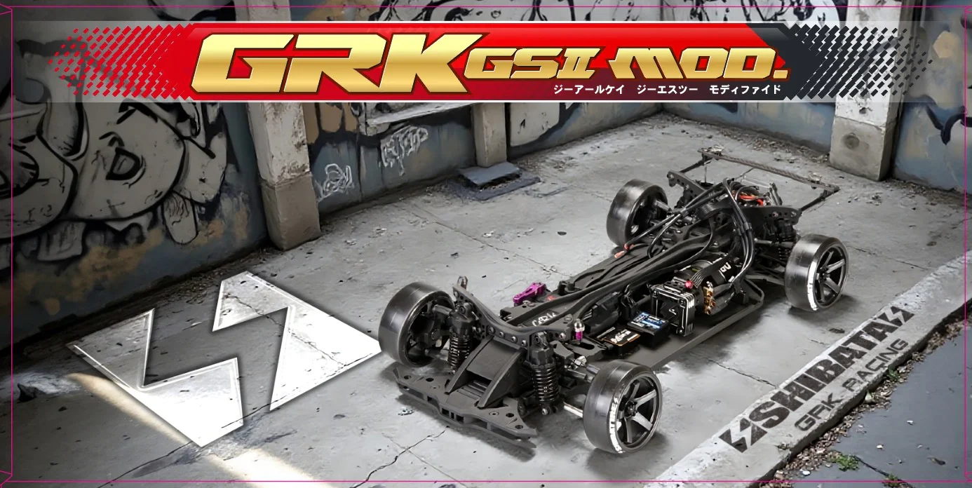 SHIBATA GS2MOD / GRK GS2 1-10 RWD RC Drift Kit [R31 House] GS2MOD - Image 6