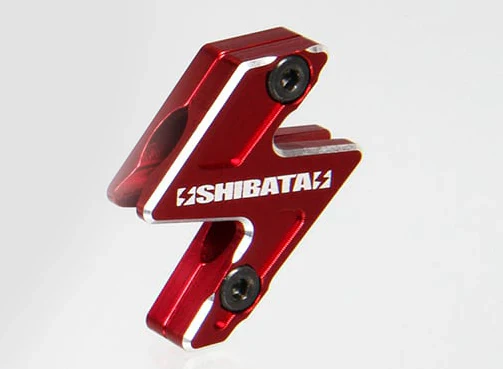 Shibata Lightning Bolt - Anodized Aluminum Wire Clamp Holder RED PURPLE BLACK [Shibata] DR-WC1BK DR-WC1PU DR-WC1RD - Image 2