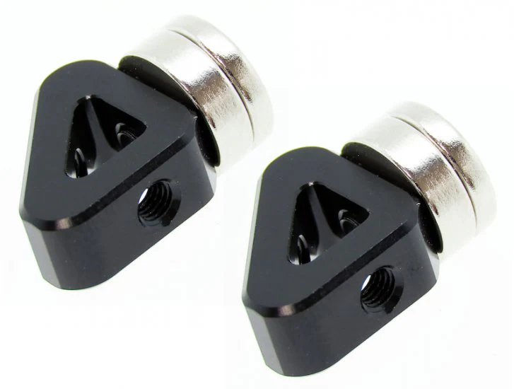 SHORT LIGHT WEIGHT BODY MOUNT VER2 BLACK (DELTA + MAGNET)  [Wrap Up Next] 0626-FD