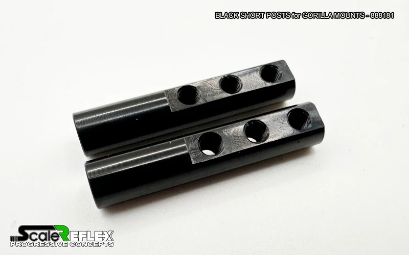 SHORT POSTS for GORILLA MOUNTS (2-Pack) - PURPLE RED BLACK BLUE [Scale Reflex] 888183 888182 888181 - Image 6