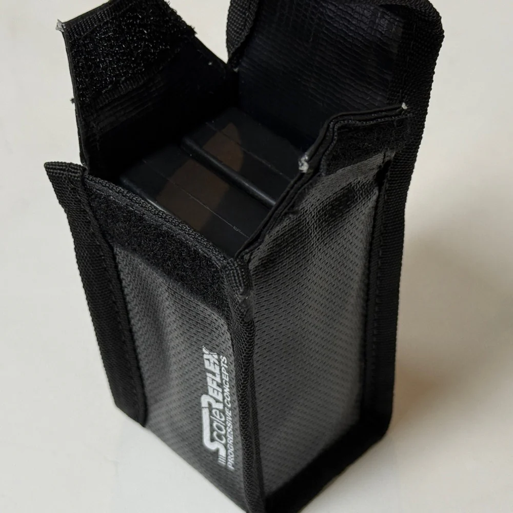 SHORT SACK - Shorty Sized Lipo Bag - Carrier (Fits 2 Shorty Batteries) [Scale Reflex] SR350-SLB - Image 2
