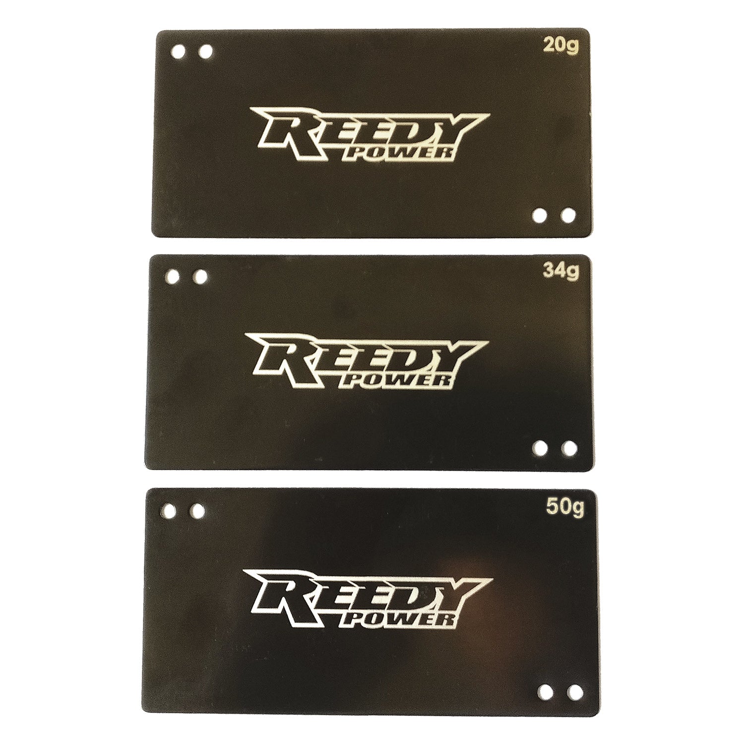 Shorty Battery Weight Set, 20g, 34g, 50g [Associated] ASC27355