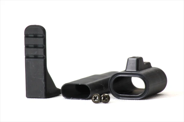 Single Tip OVAL MUFFLER EXHAUST BLACK 1-10 [Pandora] PAC-523 - Image 4