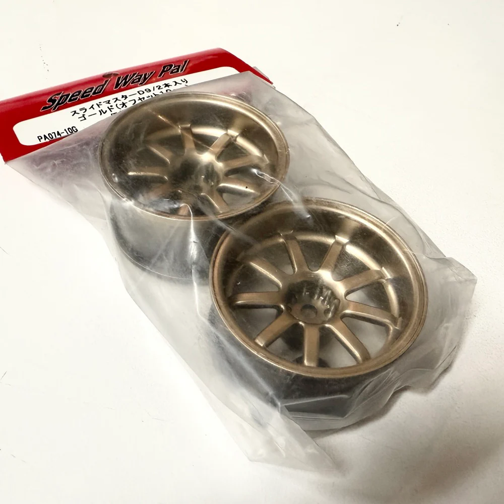 Slide Master WORK D9 - 10mm GOLD 1-10 Rims Wheels [Speed Way Pal] PA074-10G