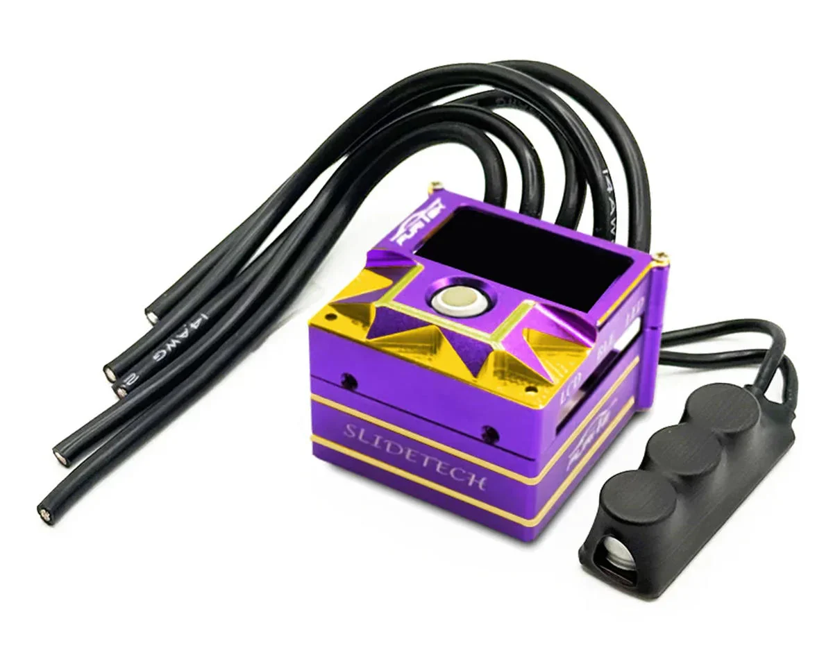 SlideTech Drift Sensored 1/10 160A ESC w/ OLED Screen  [Furitek] FUR-2650 FUR-2651 FUR-2652 - Image 4