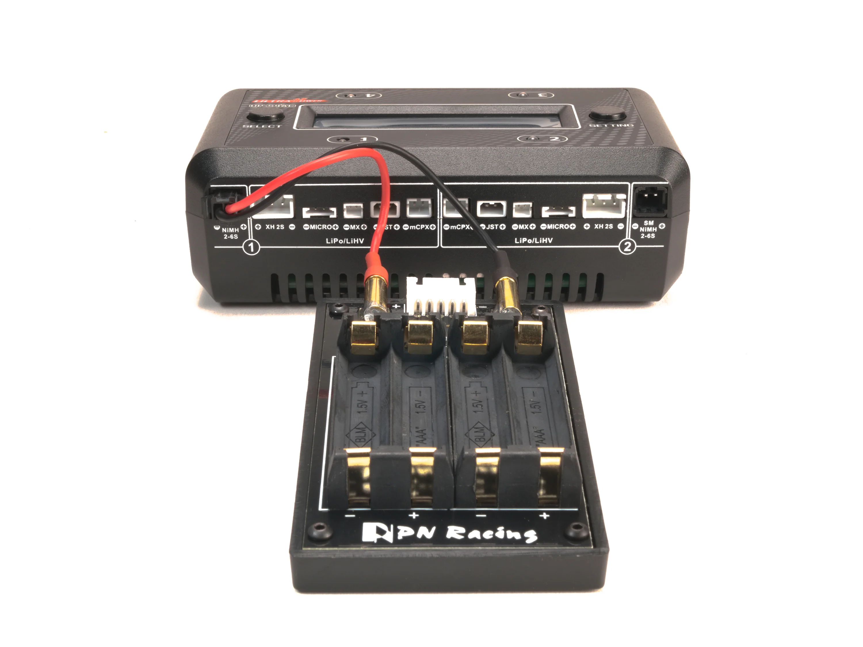 SM2Pin Female to 4mm Banana Plug Charging Cable for UP-S4AC Charger [PN Racing] 700263 - Image 3