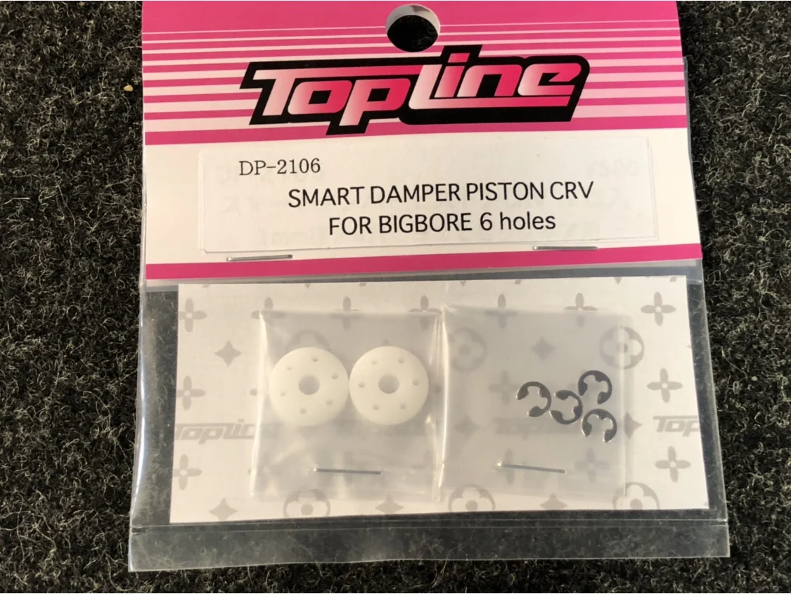 Smart Piston CRV for YD-2 (YD2 BIG BORE YOKOMO) 3,4,6,8 Hole [Topline]  DP-2103 DP-2104 DP-2106 - Image 4