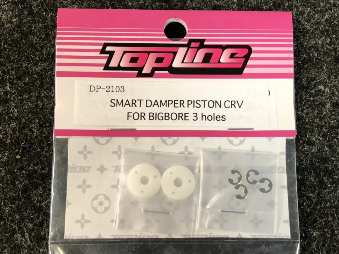 Smart Piston CRV for YD-2 (YD2 BIG BORE YOKOMO) 3,4,6,8 Hole [Topline]  DP-2103 DP-2104 DP-2106 - Image 7