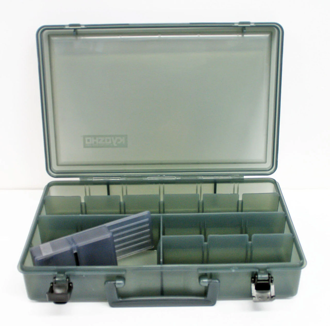Smoke Color Tool Parts Box (13" x 9") Mini-Z Tacklebox [Kyosho] 80462 - Image 3