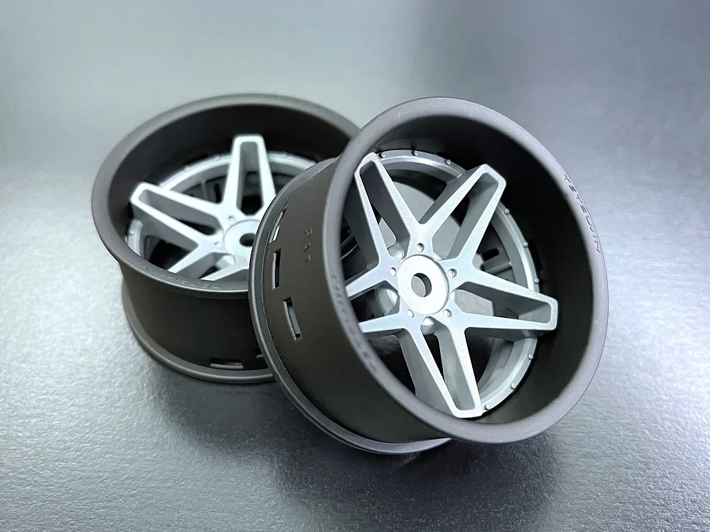 Southern Cross Cool Gray / Matte Black RIM02 Super-Rim Set (Adjustable Offset 3, 6, 9) [Tetsujin] TT-8207
