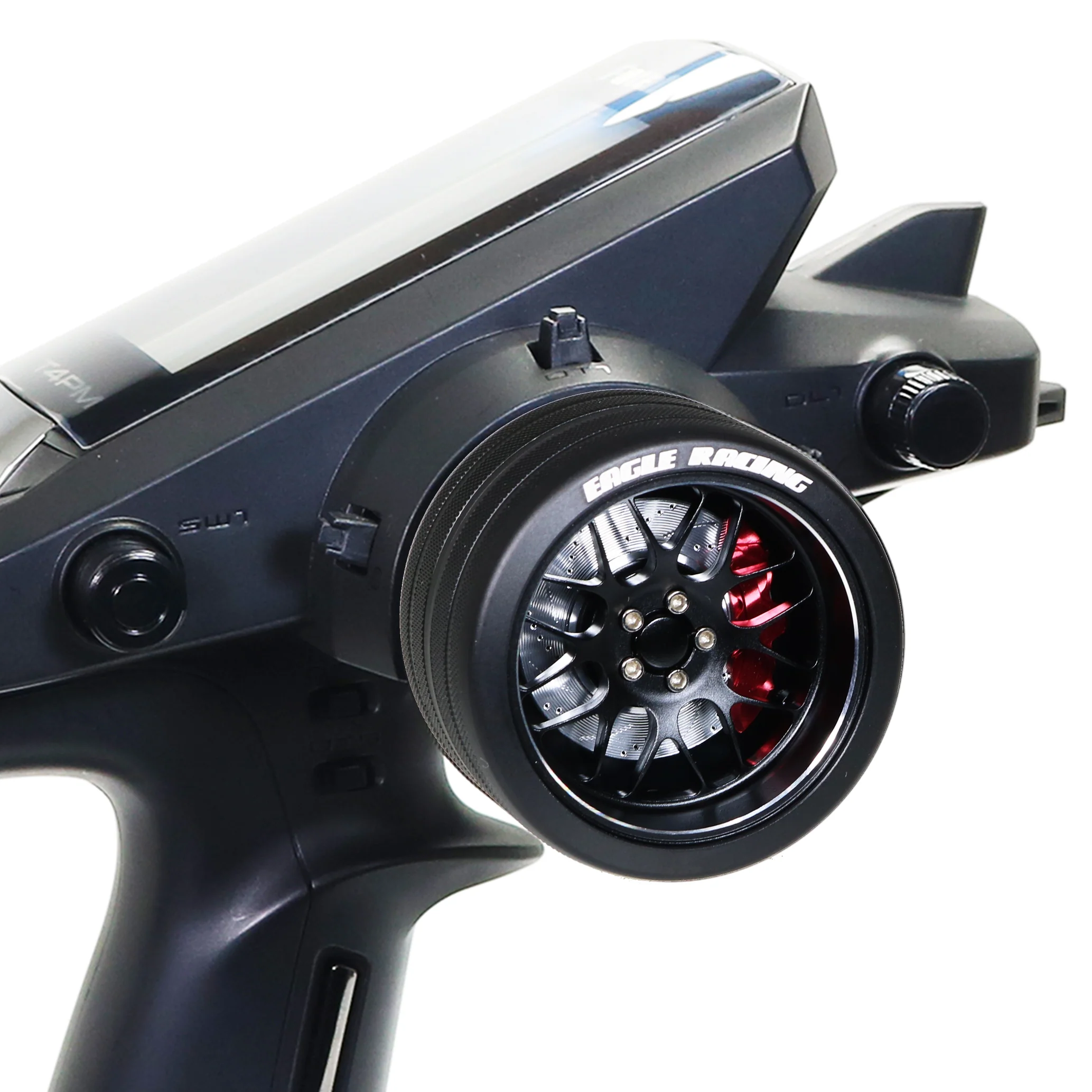 SP Metal Grip Steering Wheel Splite 8-Spoke (BBS MESH) (BLACK) [Eagle Racing] 3957-BBS8Y-BK
