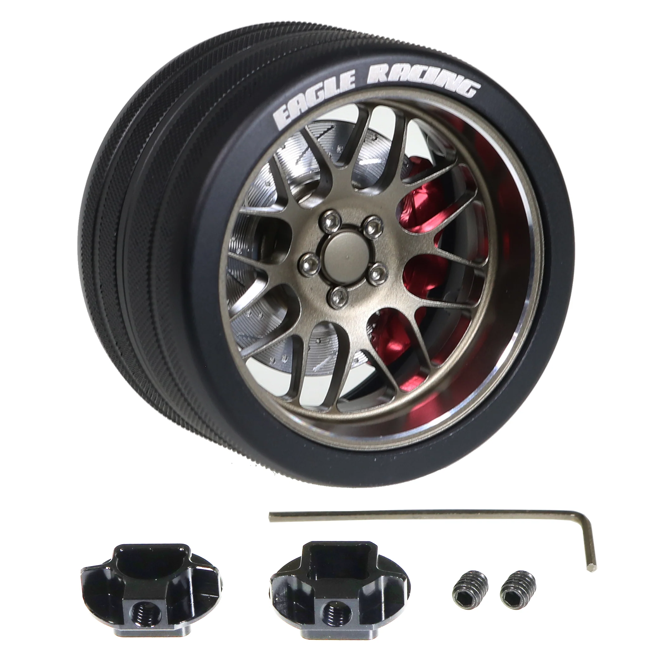 SP Metal Grip Steering Wheel Splite 8-Spoke (BBS MESH) (Bronze) [Eagle Racing] 3957-BBS8Y-BZ - Image 2