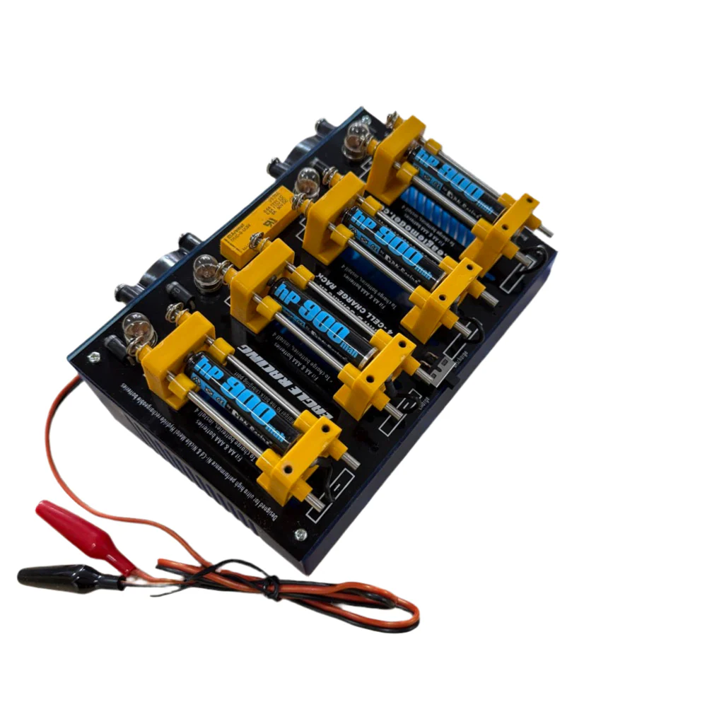 SP MINI DISCHARGER AA/AAA (4-Port) NiMH/NiCad  (w/ Fans) (12VDC) [Eagle] EA-1799