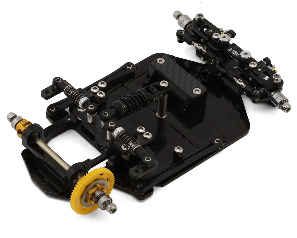 Specter SE 1/28 2WD On-Road Micro Roller Chassis (Brass) RWD On-Road Chassis Touring Car [NEXX Racing] NX-552-B - Image 2