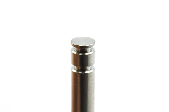 SPM Titanium Shock Shafts for Yokomo SLF Big Bores (3mm x 28.3mm) 4pc set with E Rings Clip [Reve D] RT-012A - Image 2