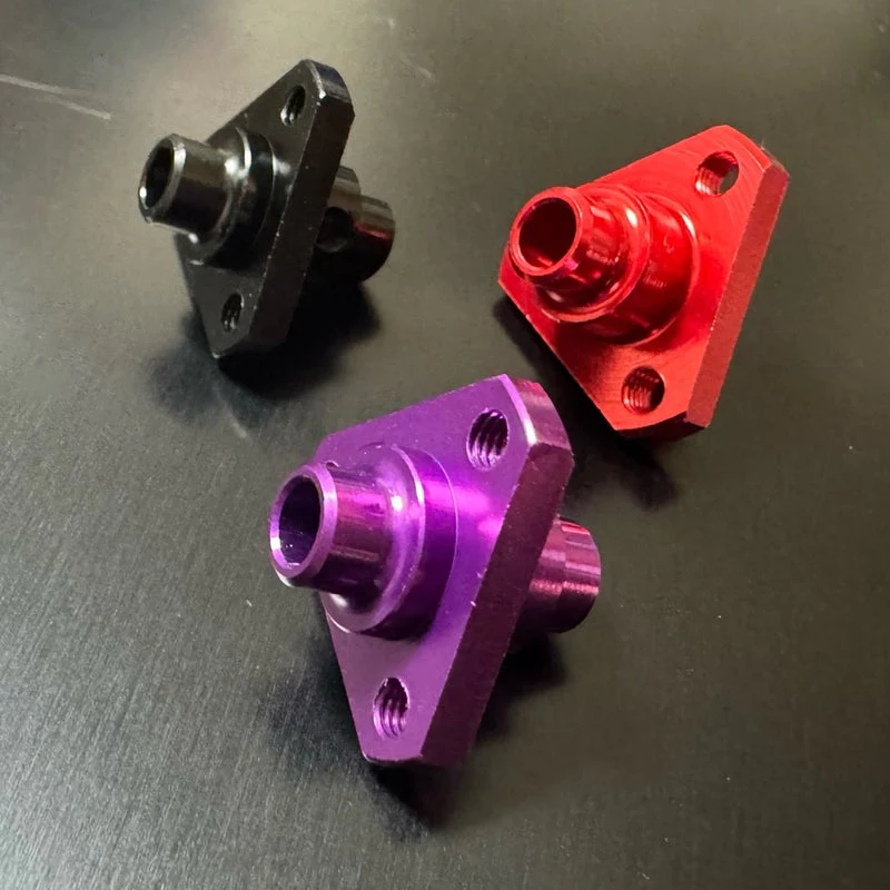 Spur Holder Delta Ultra Light Type (2.8g) Black Red Purple (Belt Drive / Galm) [Topline] ET-068 ET-069 ET-070