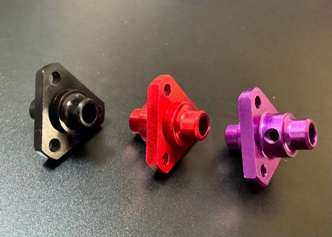 Spur Holder Delta Ultra Light Type (2.8g) Black Red Purple (Belt Drive / Galm) [Topline] ET-068 ET-069 ET-070 - Image 4