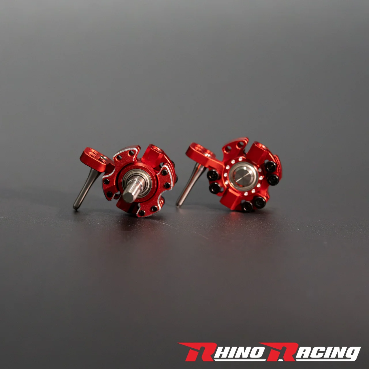 SR Series Front Steering Aluminum Knuckle Set - BLUE RED PURPLE BLACK [Rhino Racing] RR-1405 - Image 10