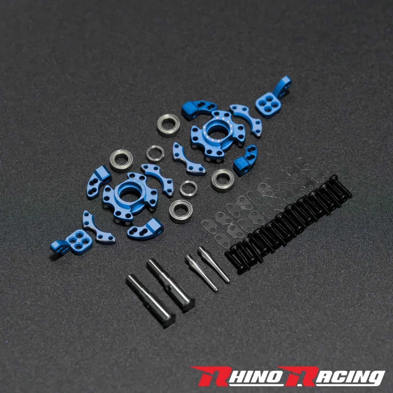 SR Series Front Steering Aluminum Knuckle Set - BLUE RED PURPLE BLACK [Rhino Racing] RR-1405 - Image 20