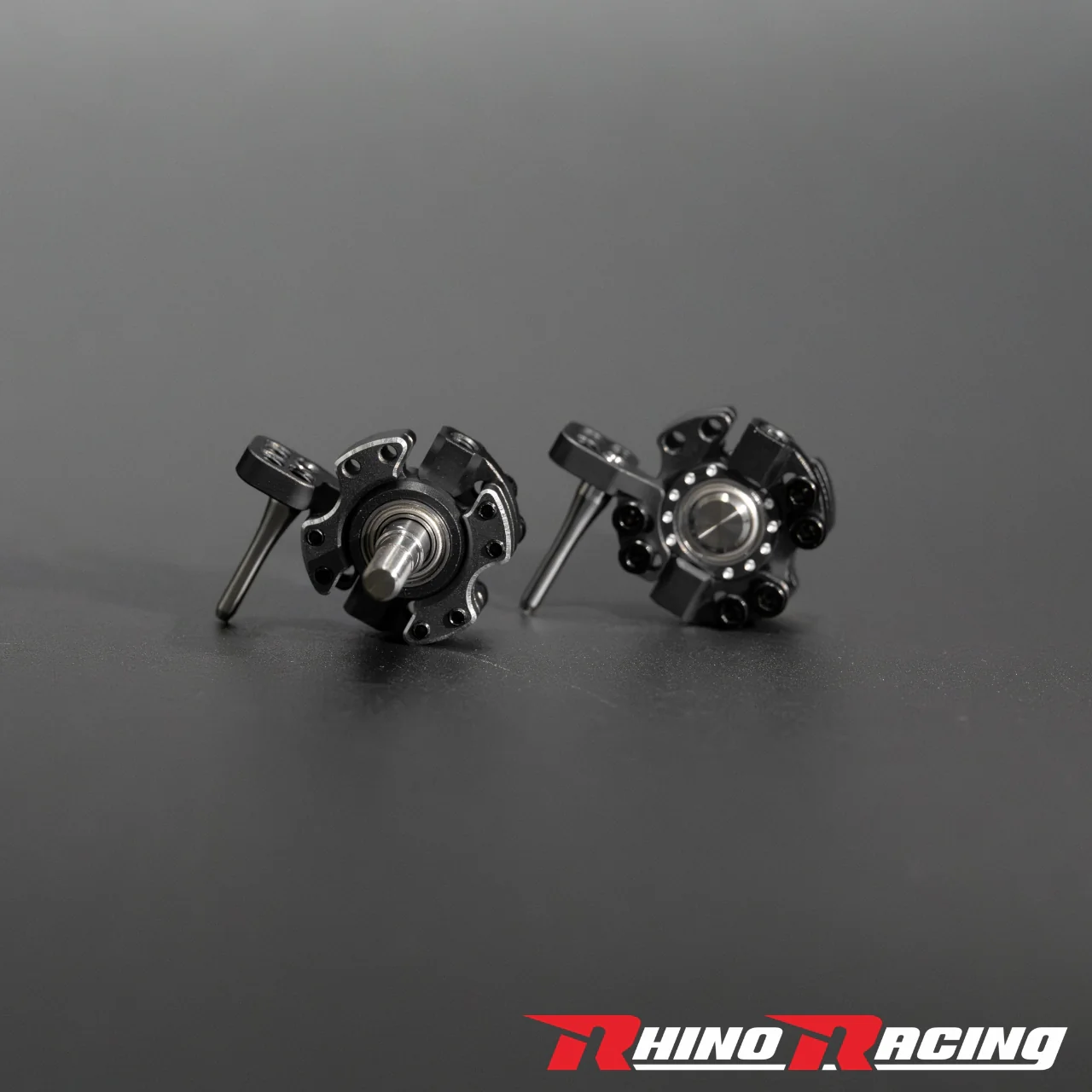 SR Series Front Steering Aluminum Knuckle Set - BLUE RED PURPLE BLACK [Rhino Racing] RR-1405 - Image 8