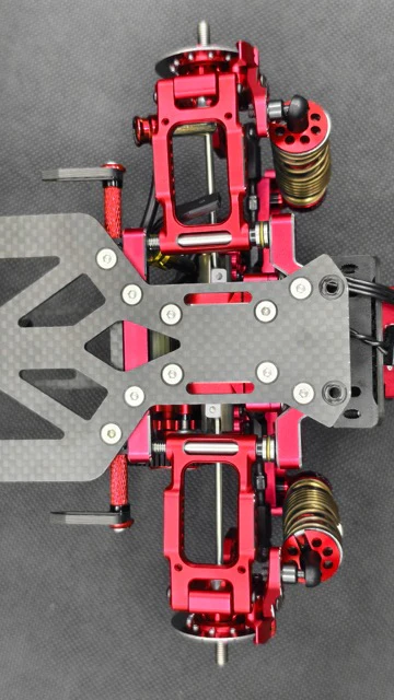 SR Series Lower Rear H-Arms Set - BLUE RED PURPLE BLACK [Rhino Racing] RR-1105 - Image 3