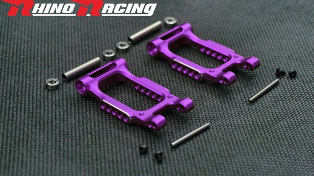 SR Series Lower Rear H-Arms Set - BLUE RED PURPLE BLACK [Rhino Racing] RR-1105 - Image 6