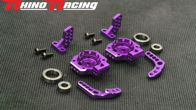 SR Series Rear Upright Set - BLUE RED PURPLE BLACK [Rhino Racing] RR-1505 - Image 6