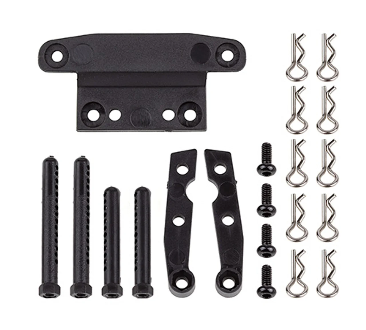 SR27 Body Mount Set and Body Clips [Associated] 21810