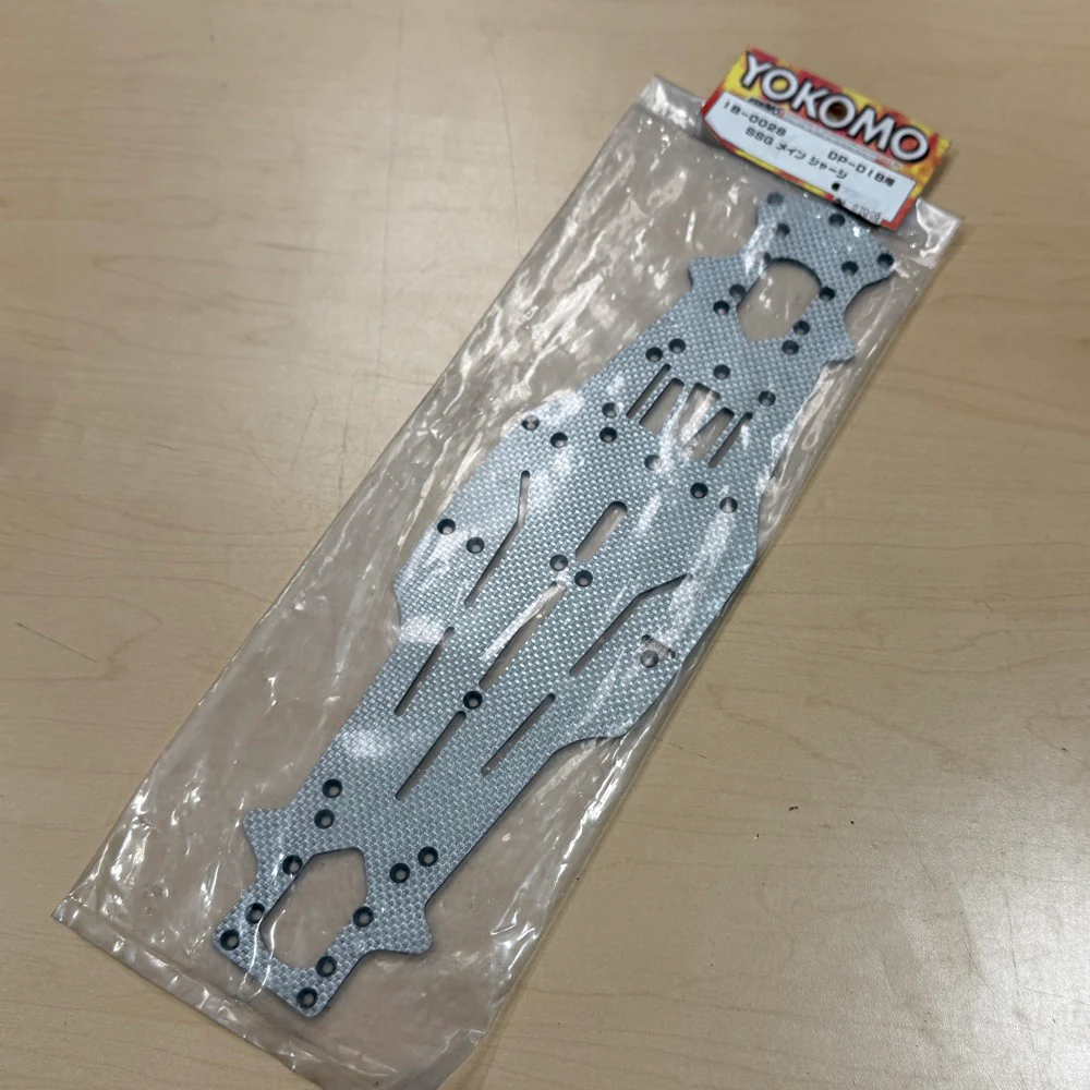 SSG Silver Carbon FIber Lower Deck for DIB [Yokomo] IB-002S
