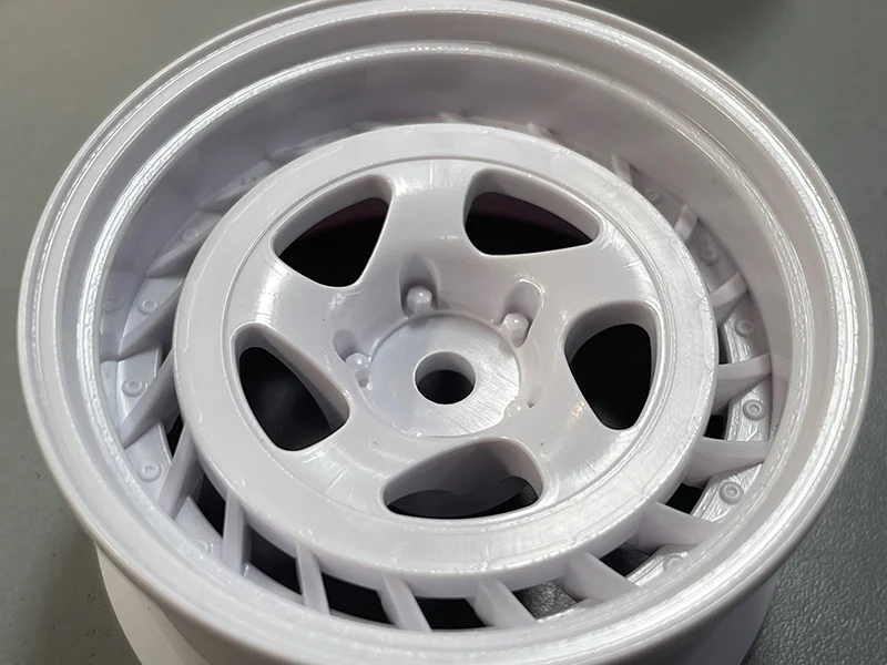 SSR AERO SPOKE WHITE 1-10 RIMS 6mm - 8mm [RC-Art] WW-0606WH WW-0608WH - Image 5