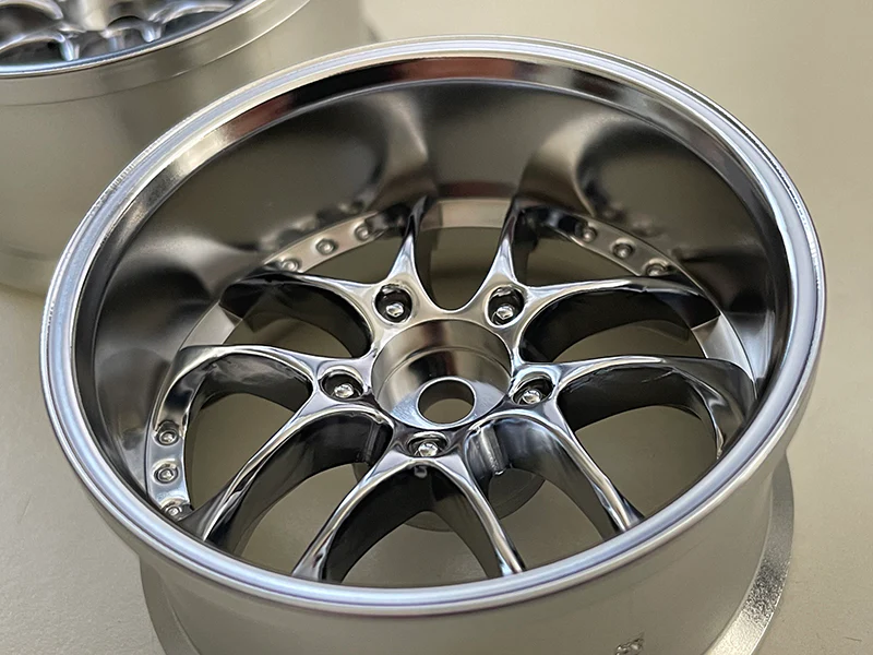 SSR AGLE MINERVA MATTE CHROME 5mm 6mm 8mm [Topline RC] TDW-063MC TDW-083MC - Image 2