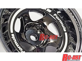 SSR FORMULA AERO SPOKE DISH PLATE STICKER SHEET SET (2 sheets) for 1-10 SSR AERO  [RC-ART] WP-0070 - Image 2