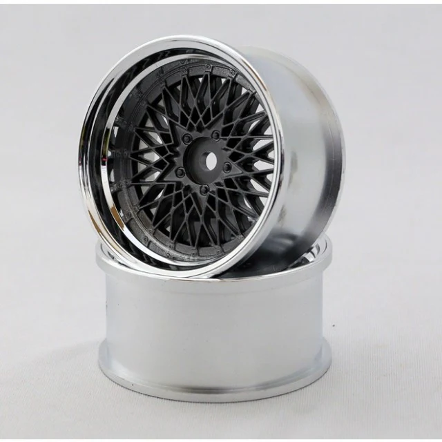 SSR Formula Mesh 19 Rims +8mm - +6mm (GUN METALLIC) [RC-Art] ART4708GM ART4706GM - Image 3