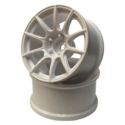 SSR GTX01 WHITE RIMS 6mm - 8mm HIGH TRACTION [RC-Art] WW-0906HWH WW-0908HWH - Image 4