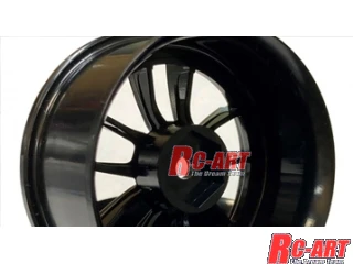 SSR REINER type10S 1-10 BLACK RC DRIFT RIMS SPEED STAR RACING Type-10S [RC-ART] WW-0706BK WW-0708BK - Image 3