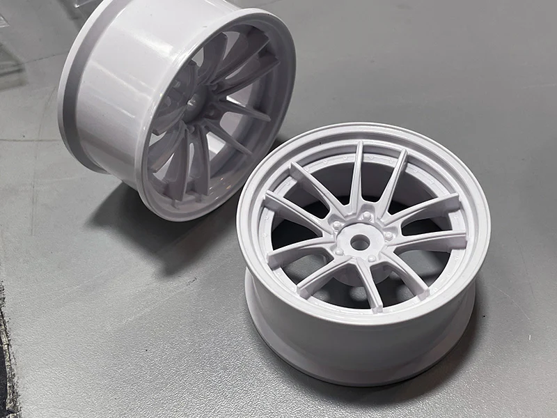 SSR REINER type10S 1-10 WHITE RC DRIFT RIMS SPEED STAR RACING Type-10S [RC-ART] WW-0706WH  WW-0308WH - Image 4