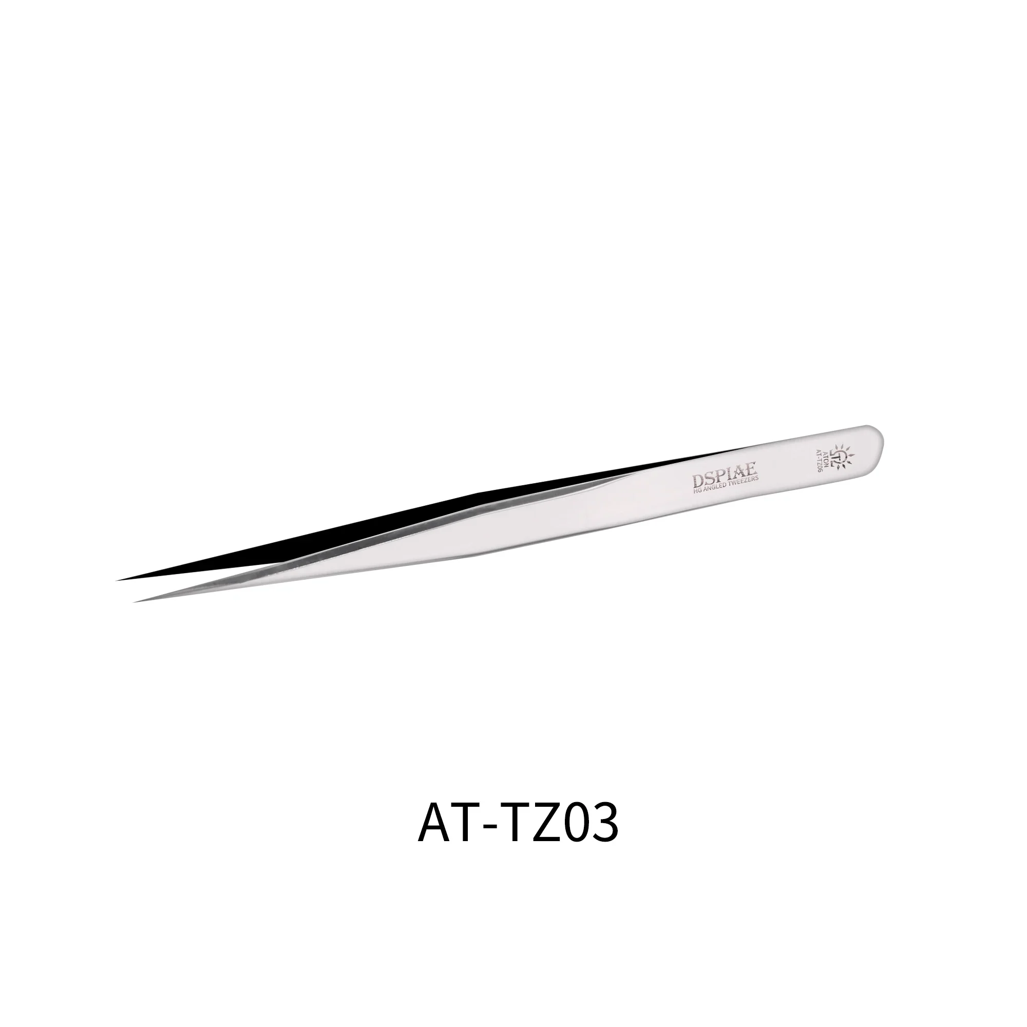 Straight Precision Pointed Stainless Steel Tweezers [DSPIAE] AT-TZ03