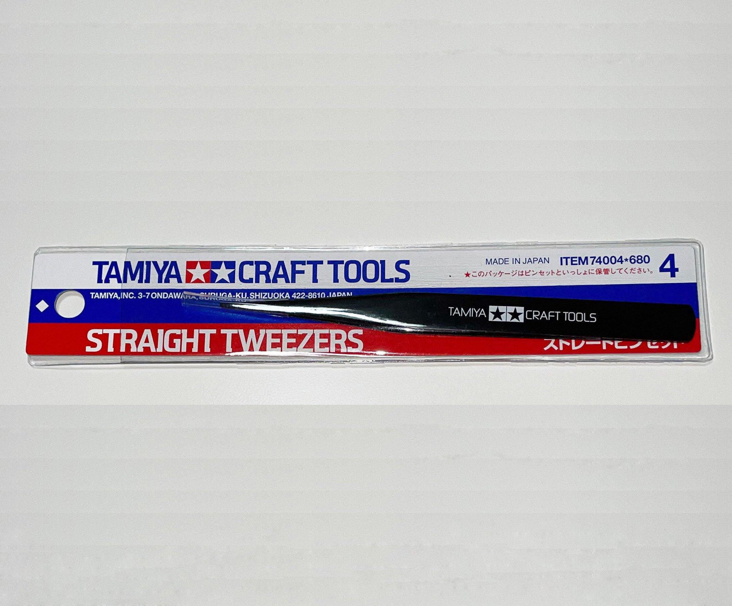 Straight Tweezers [Tamiya] 74004