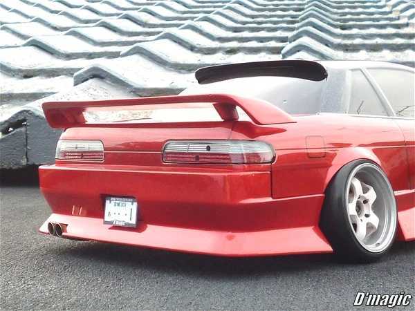 Street Style Spoiler Type-3 (326 Power Style) 185mm wide [D'MAGIC] DM2-300 DMAGIC - Image 4