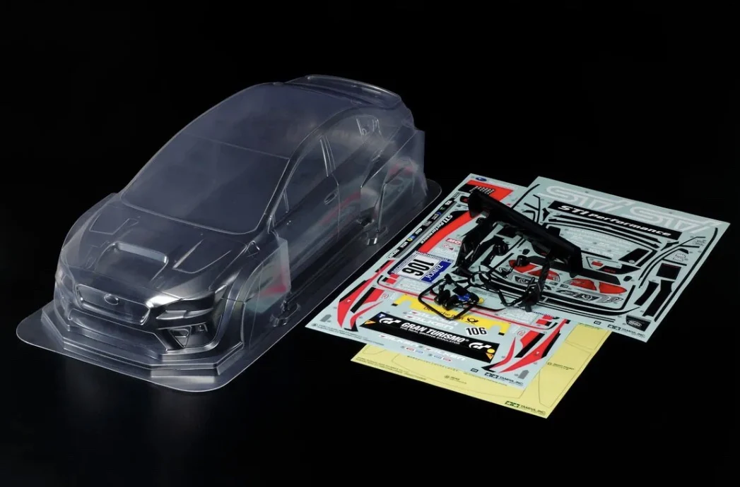 Subaru WRX STI NBR Challenge 2018 1-10 Body Set [Tamiya] 51593 - Image 2
