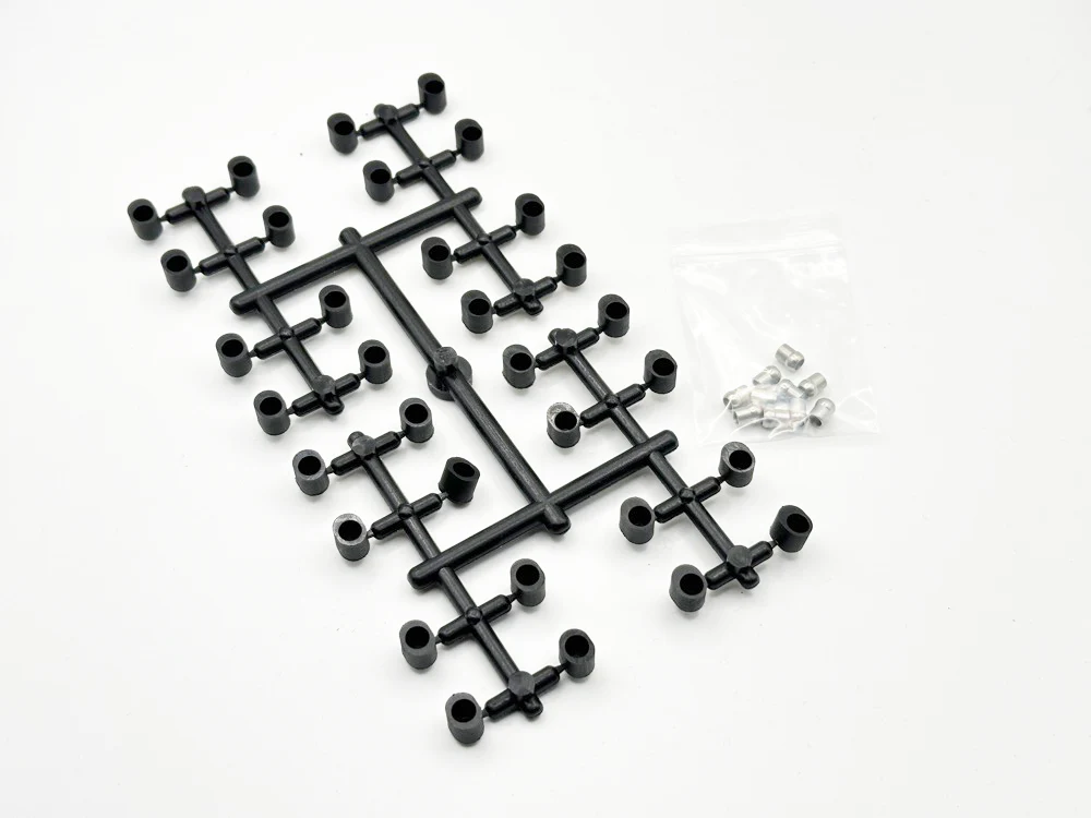 Suspension Pin Ball (8pc) and Bushing Set (1~8) [Rhino Racing] RR-245